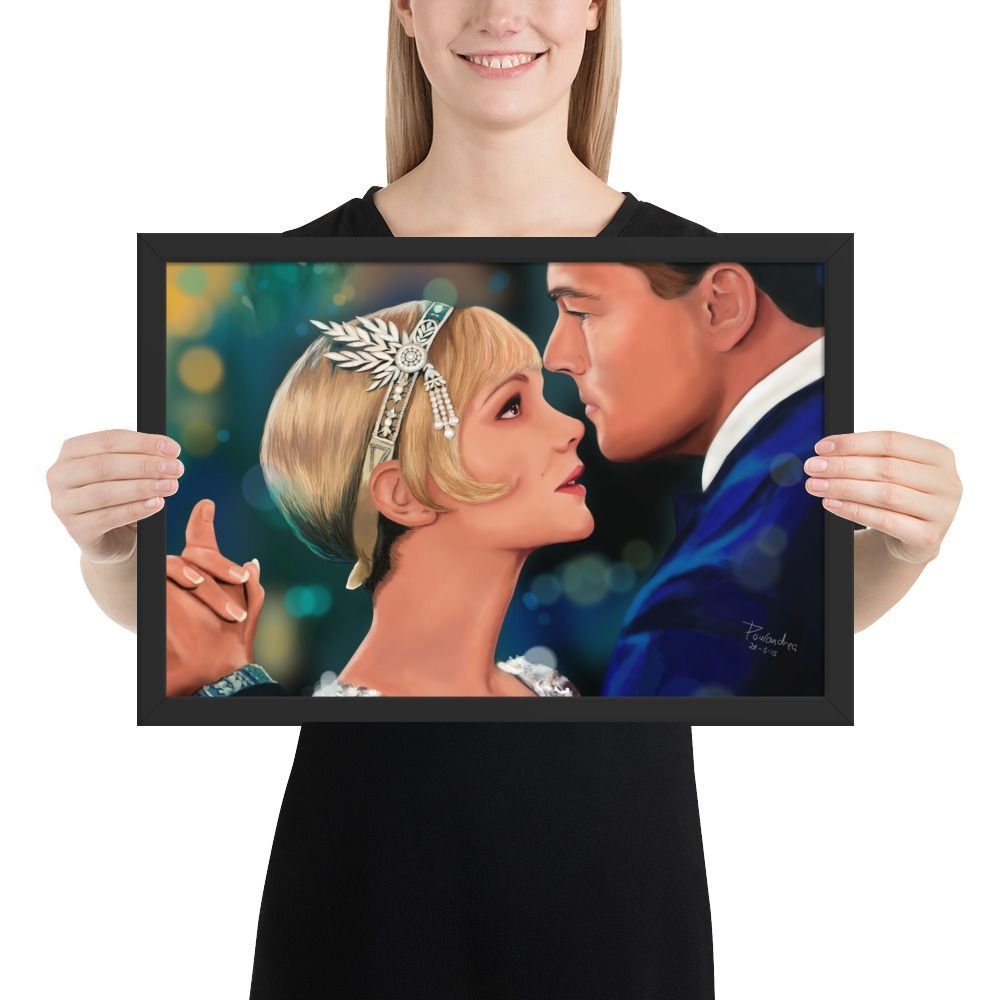 Framed Poster Gatsby with Daisy - Image 2
