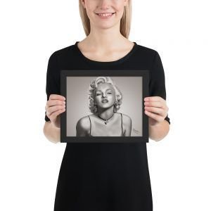 Framed Poster Marilyn Monroe