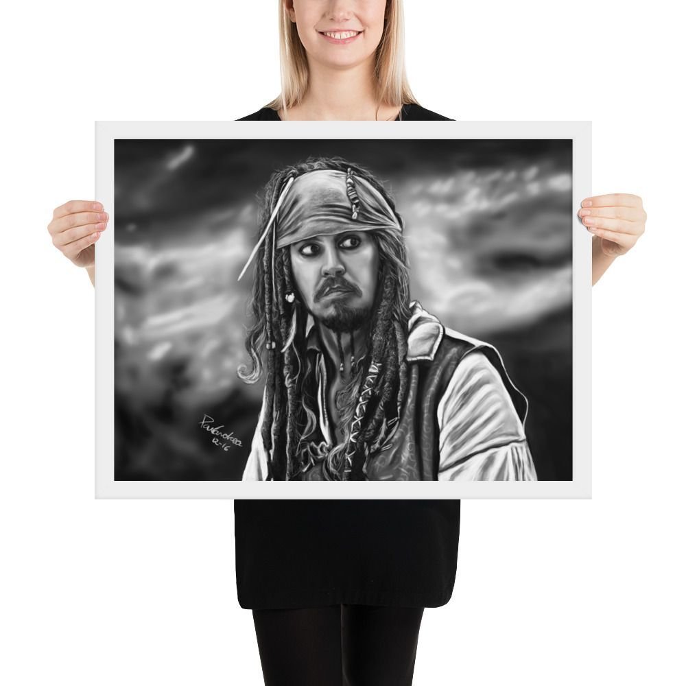 Framed poster Scared Jack Sparrow - Image 21