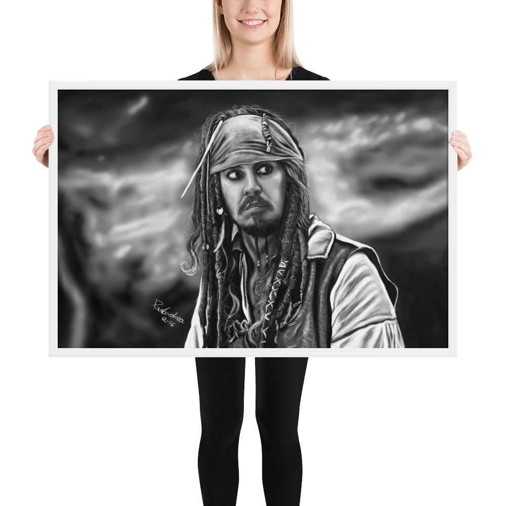 Framed poster Scared Jack Sparrow - Image 22