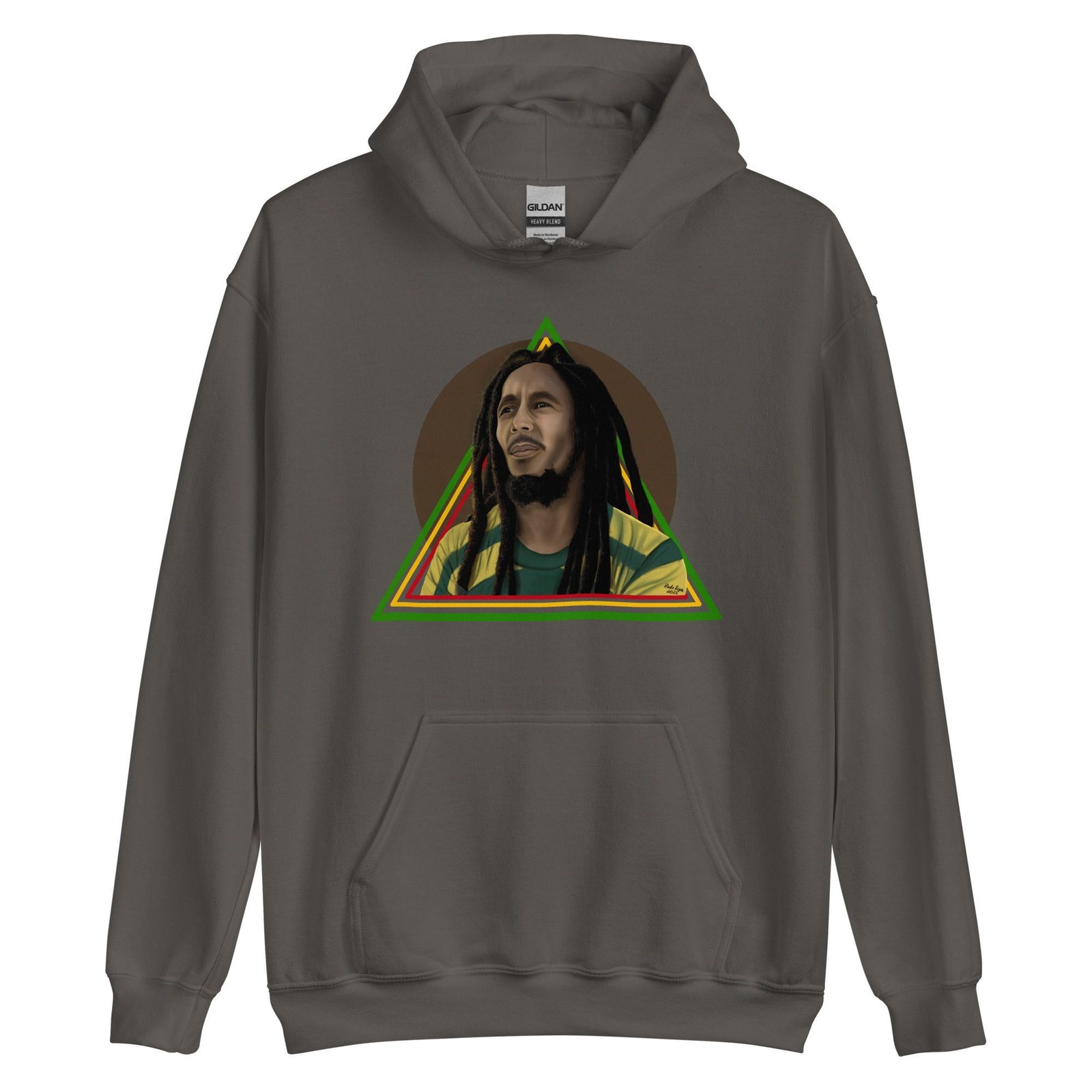 Marley Illustration Unisex Hoodie - Image 6