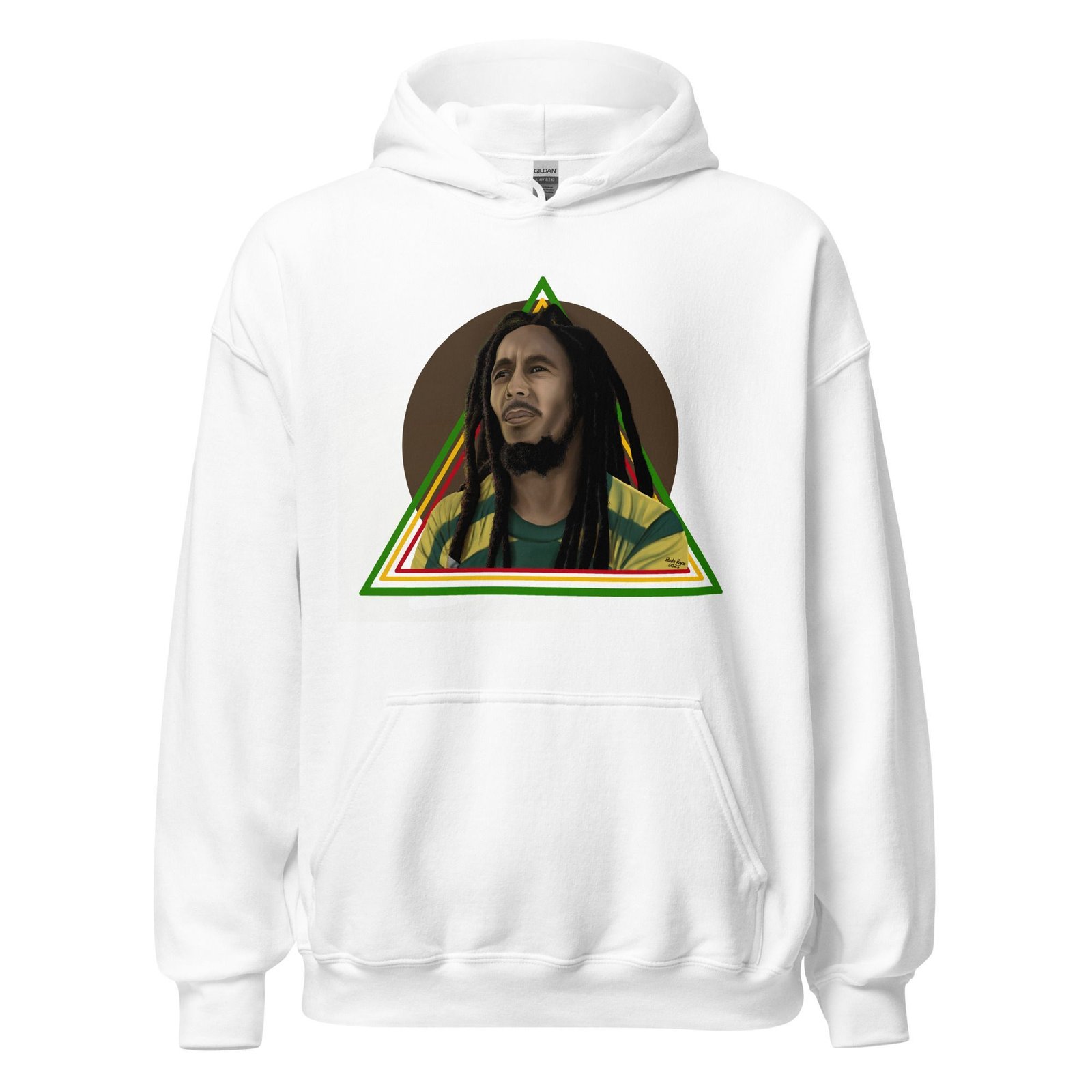 Marley Illustration Unisex Hoodie - Image 10
