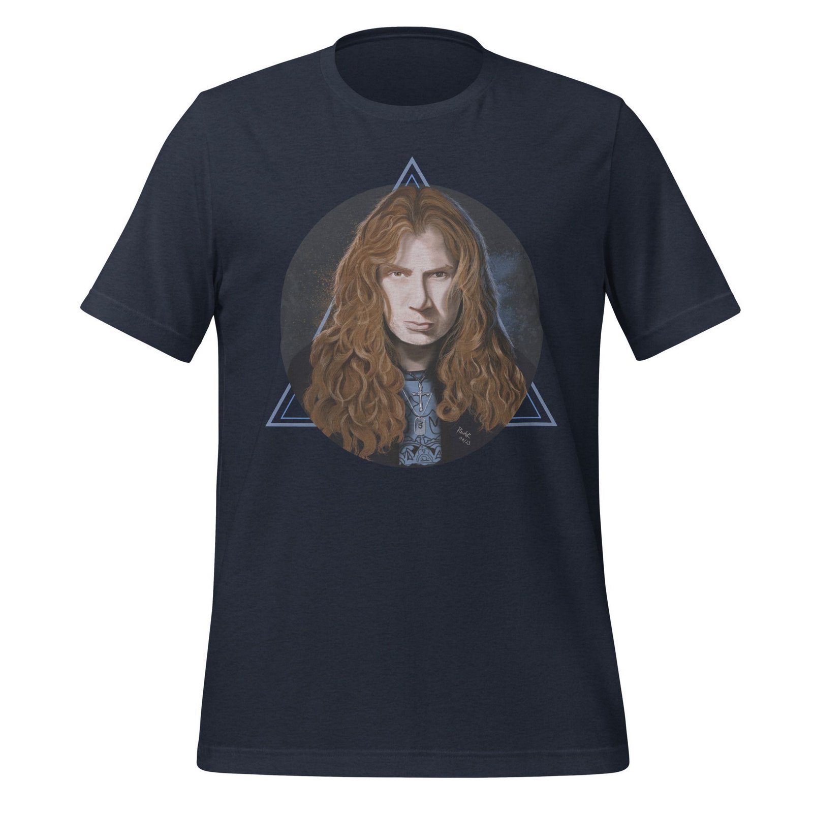 Dave Mustaine Illustrated Unisex T-shirt - Image 7