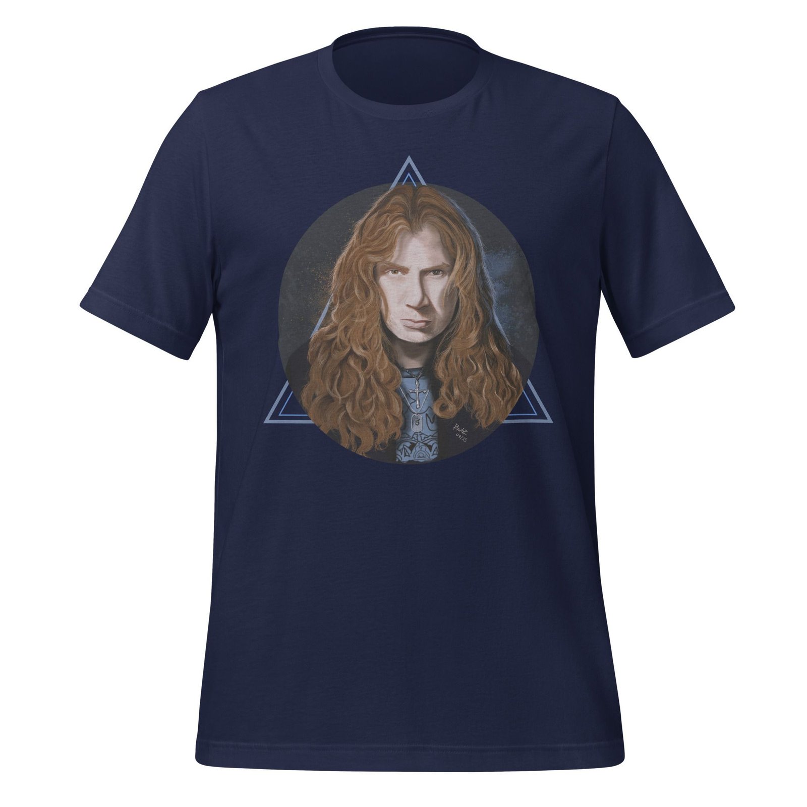 Dave Mustaine Illustrated Unisex T-shirt - Image 6